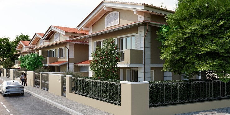 EMPOLI – VILLETTE INDIPENDENTI IN CLASSE A 4 CON GIARDINO PRIVATO